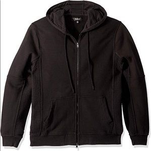 Hudson Jeans Blinder ZIP-up black hoodie
